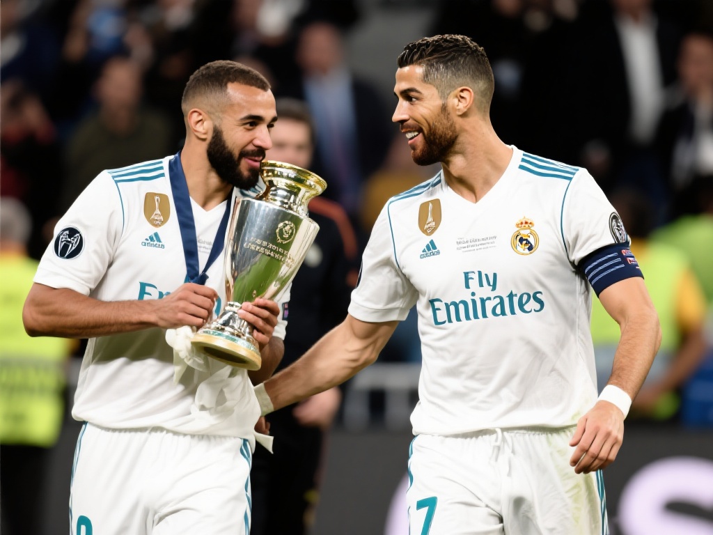 “毫不留情!本泽马:C罗只是个人最佳,我更看好大罗” 值得一提的是,本泽马与C罗在皇马共事多年