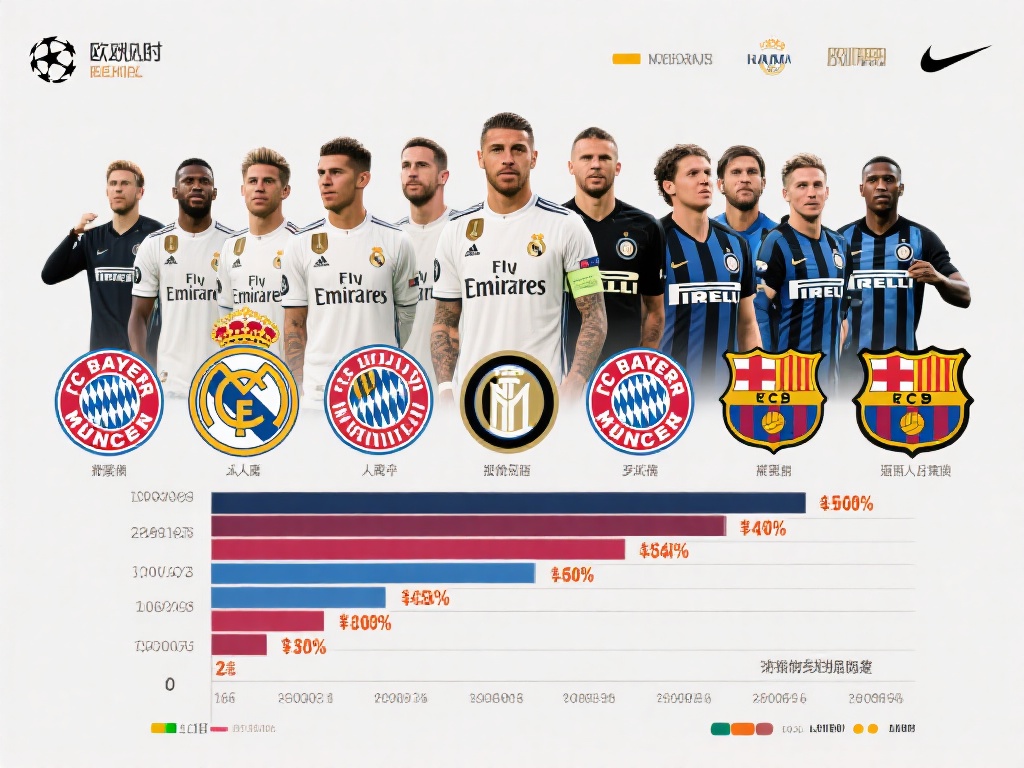八大豪门薪资对比:皇马拜仁人均领跑,国米垫底 在欧洲足坛,豪门俱乐部不仅是竞技场上的王