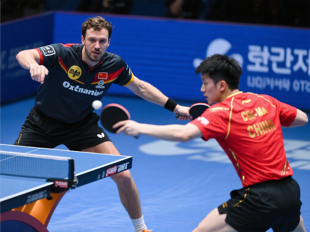 世乒联仁川站焦点战:奥恰洛夫对决林高远精彩回顾 奥恰洛夫作为德国乒坛的代表人物,长期以来