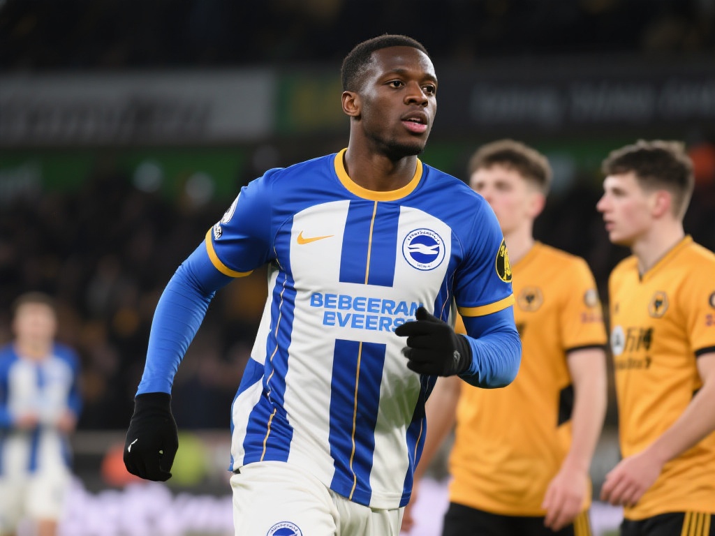 维尔贝克力挽狂澜:1点球+1助攻,荣膺狼队vs布莱顿全场最佳 随着赛季的深入,维尔贝克的状态似乎越来越